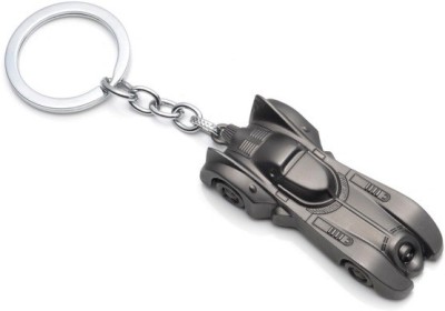 Suraj Enterprises Black Batman Mobilio Metal ring Key Chain(Black)