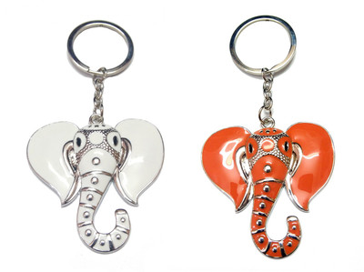 

City Choice Lord Ganesha Face Key Chain(Multicolor)