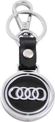 

Forty Creek Audi Locking Key Chain(Silver, Black)