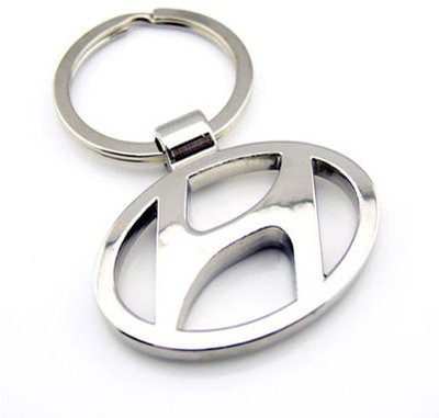 

24x7 Shop Hyundai Cars Heavy Metal Imported Key Chain(Silver)