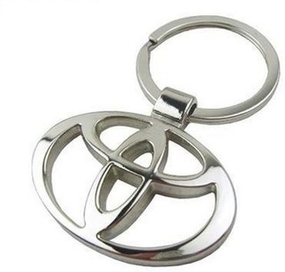 

Kairos Toyota Emblem Logo Key Chain(Silver)