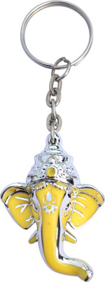 

CTW Ganesha Head Acrylic Key Chain(Multicolor)
