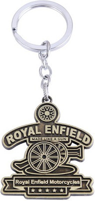 

AMR EXCLUSIVE ROYAL ENFIELD MADE LIKE A GUN KEYCHAIN Key Chain(Gold, Black)