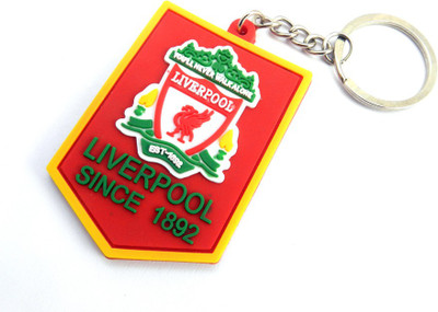 Techpro Single sided Liverpool Logo Key Chain(Multicolor)