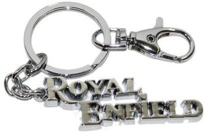 

Parrk Imported Royal Enfield Chrome Plated f44 Key Chain(Silver)