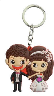 

Techpro Single sided Married Couple Key Chain(Multicolor)