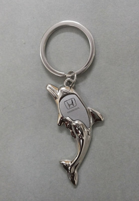 

Oyedeal Car Logo Honda Dolphin Key Chain(Silver)