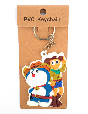 

Akki Collection nobita and doremon Key Chain(Multicolor)