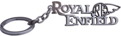 

Mapple Royal Enfield Wit Logo Rf Keychain Key Chain(Silver)