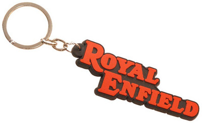 

TAG3 Royal Enfield Silicon Font Key Chain(Red)