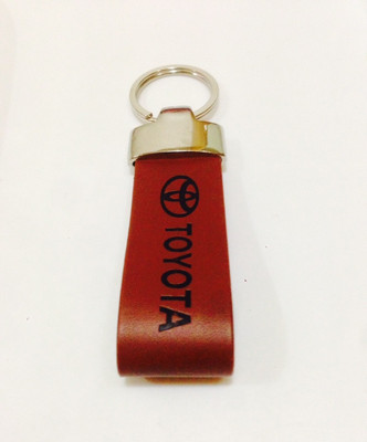 

Aura Toyota Cars Leather Key Chain(Brown)