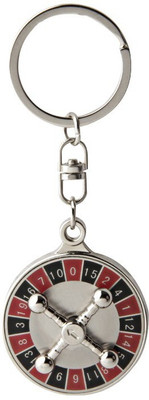 

Chainz Revolving Roulette Casino Key Chain(Multicolor)