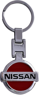 

Techpro Red Nissan Key Chain(Multicolor)