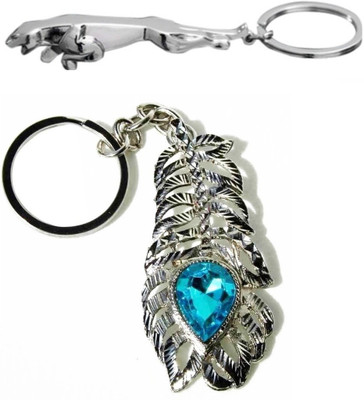 

Oyedeal Set of Jaguar & Oh My God Key Chain(Multicolor)