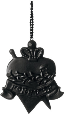 

Seletti Memorabilia-Charms - Heart Key Chain(Black)