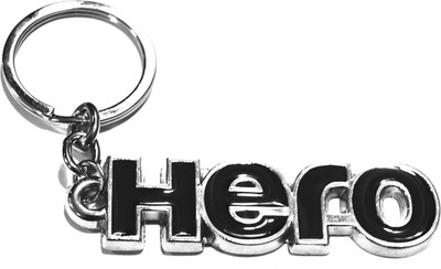 

Tech Fashion Hero Stunning Black Metal Keyring accessories for Car Bike House Office Key Holder Best Quality Gift -TF-483 Locking Key Chain(Black)