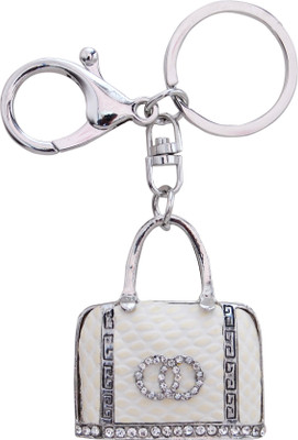 

Oyedeal Studded Ladies Hand Bag KYCN1930 Locking Key Chain(Multicolor)