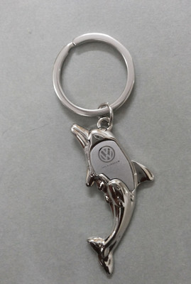 

Oyedeal Car Logo Volkswagen Dolphin Key Chain(Silver)