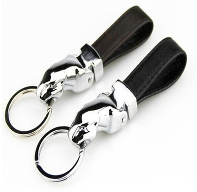 

Confident Jaguar Leather Metallic Key Chain(Multicolor)