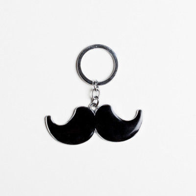 

Thinksters Big black moustache Key Chain