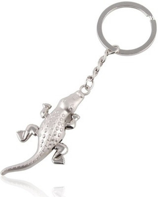 

Confident High Quality Metal Finishing Crocadile Key Chain(Silver)