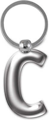 

That Company called If Alphabetial Letter - C Key Chain(Silver)