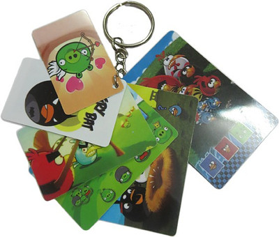 DCS Angry Bird Cards Keychain (6 Cards) Key Chain available at flipkart for Rs.115