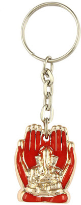

CTW Blessing Ganesha In Hand Keychain Key Chain(Red)