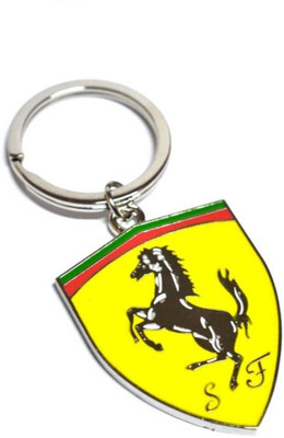 

Oyedeal Ferrari Metal Key Chain(Yellow)