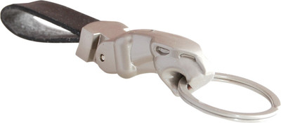 

Oyedeal Jaguar Faux Leather Metal KYCN1858 Key Chain(Multicolor)