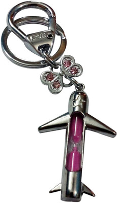 Solidindia Craft keychain105 Key Chain(Silver, Pink)