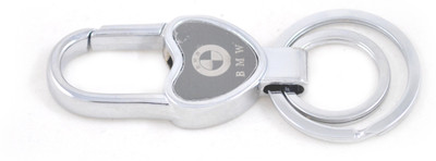 

Forty Creek Bmw Inside Heart Key Chain(Black, Silver)