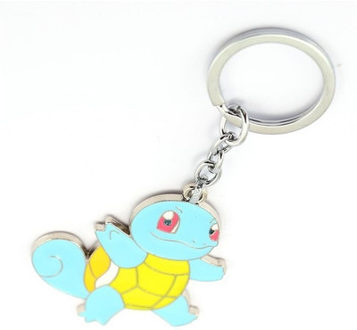 

Optimus traders Pokemon Go Squirtle 3D metal Games Souvenir Key Chain(Multicolor)