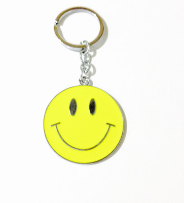 

Tech Fashion Smiley Coin Locking Key Chain(Yellow)