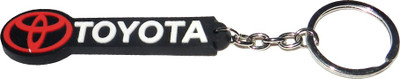 

Techpro Singlesided Toyota Rubber Key Chain(Multicolor)