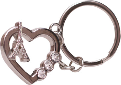 

Oyedeal I Love Paris Key Chain(Silver)