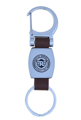 

Zeroza Royal Enfield Leather Metal RE94 Locking Key Chain(Multicolor)