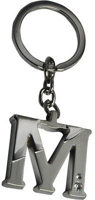 

Avani Industries M Alphabet Key Chain(Silver)
