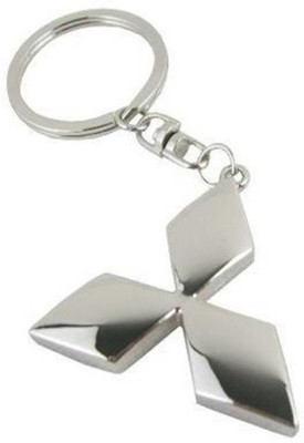 

Oyedeal Mitshubishi Full Metal Key Chain(Silver)