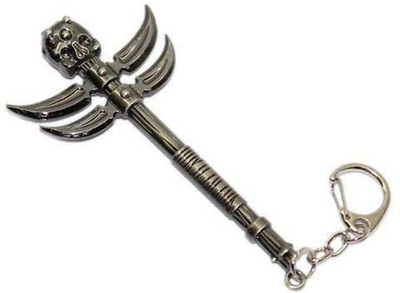 

24x7 Shop Monster Weapon Metal Locking Key Chain(Silver)