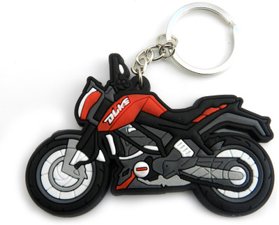 Techpro Singlesided KTM Duke Key Chain(Multicolor)