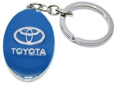 

Aura Toyota Full Metal Key Chain(Blue)
