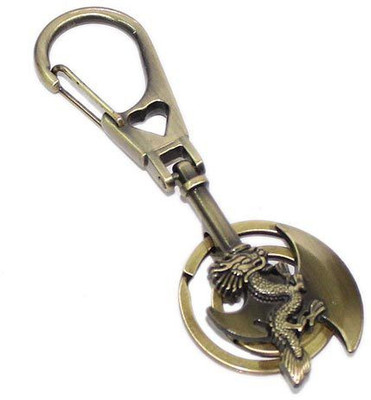 

Aura Imported Cool & Sturdy Full Metal Hook Key Chain(Multicolor)