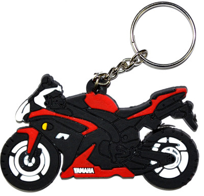 

Pin to Pen Yamaha Bike Red Keychain Key Chain(Multicolor)