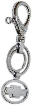 

Aura Cool Imported Chevrolet Cars Full Metal Hook Key Chain(Silver)
