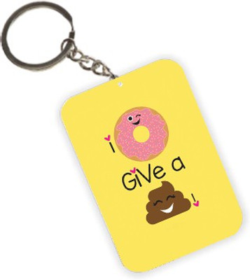 

The Crazy Me I don’t give a shit Key Chain(Multicolor)