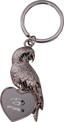 

Oyedeal Car Logo Hyundai Parrot Shape Key Chain(Silver)