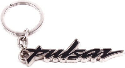 Veevi Black Bajaj Pulsar Key Chain(Multicolor)