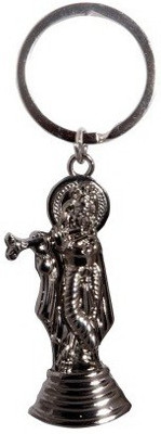 

Confident 01 standing KRISHNA GOD Metal Key Chain(Silver)