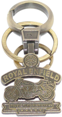

Aura Royal Enfield Locking Key Chain(Green)